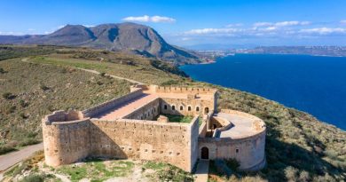 The ancient city of Aptera, Chania, Crete, Greece